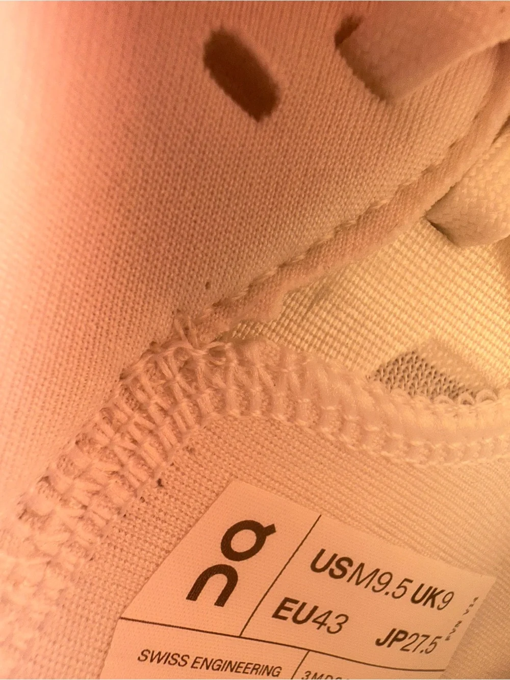 On CloudPulse All-White Running Sneakers - Picture 5 of 5